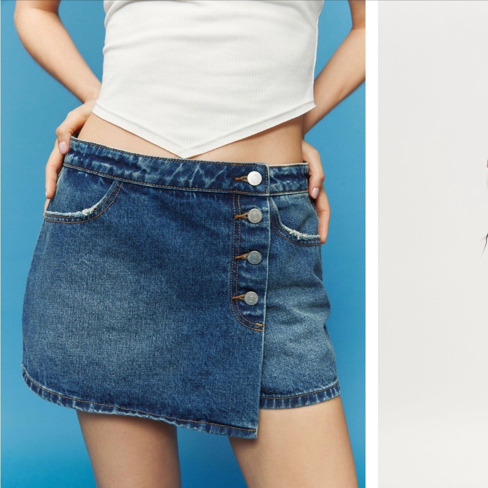 Urban Outfitters deinm skort